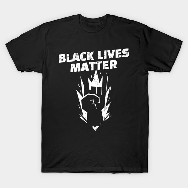 Vintage BLM Civil Rights Black Lives Matter Retro 90s Style T-Shirt by Etopix